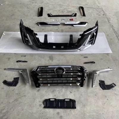 Car Accessories Front Rear Bumper Facelift Wide Conversion Bodykit Body Kit for Land Cruiser LC200 2016-2021