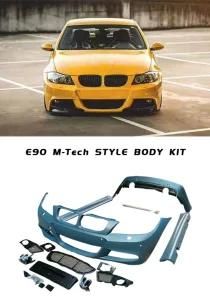 for BMW 3 Series E90 M-Tech Style Body Kit Front Bumper Rear Bumper Side Skirts
