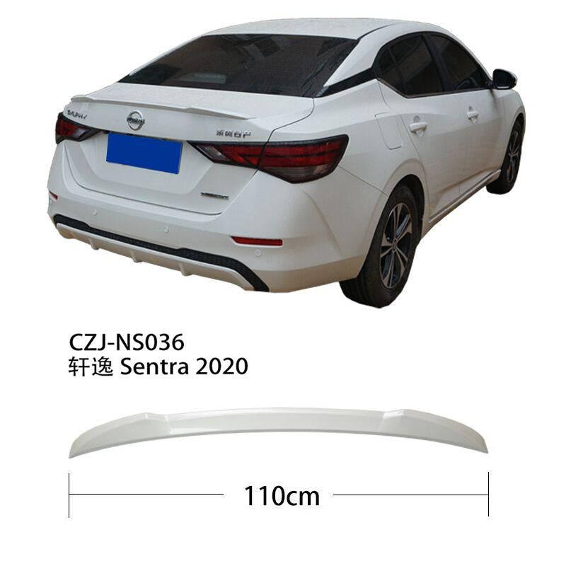 Czj for Sentra 2020 2021+ Car Rear ABS Spoiler