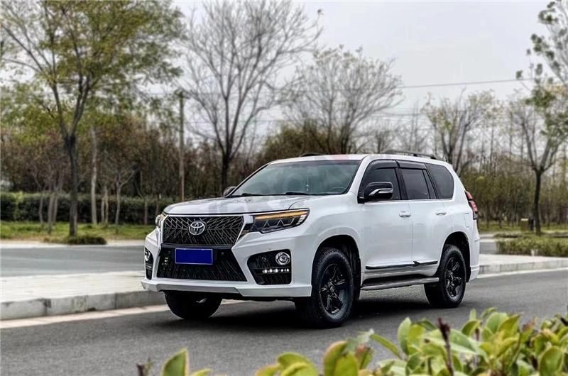Elford Style Front Rear Bumper with Grille Hood Body Kit for Toyota Prado 2010-2017 to 2018 E Model