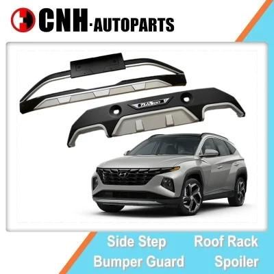 Auto Accessory Bumper Guards for Hyundai Tucson 2021 2022 Front Guard and Rear Diffuser