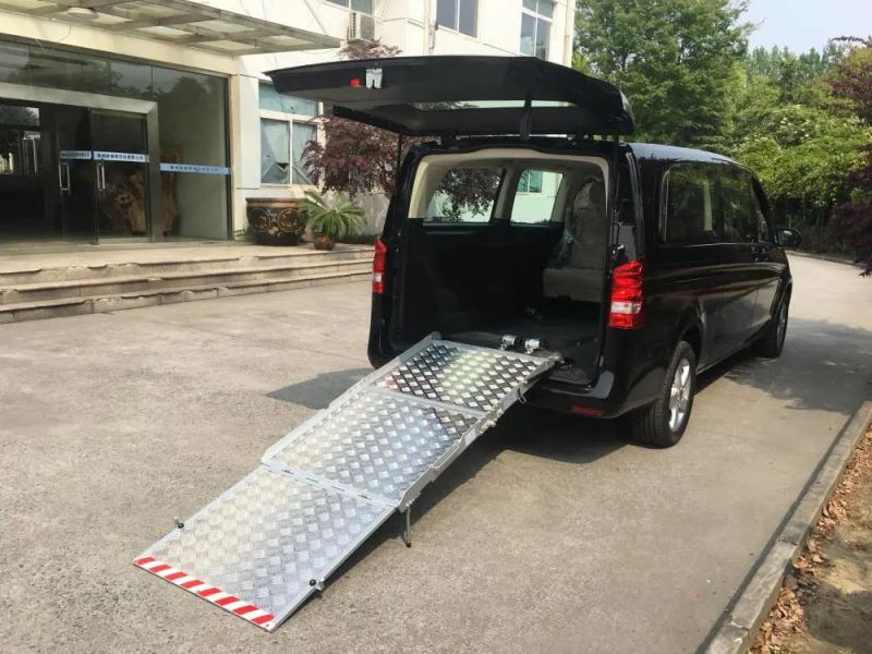 Esay Operated Manual Folding Wheelchair Ramp Loading 350kg