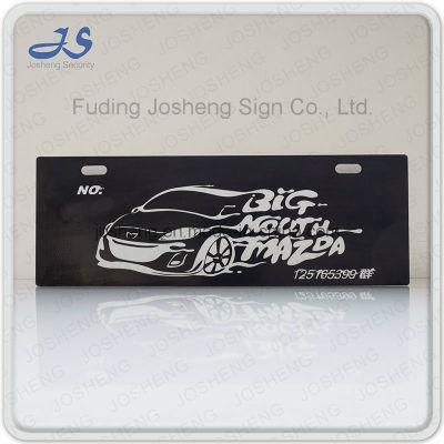 Advertising Aluminum License Plate, Number Plate, Vehicle Plate