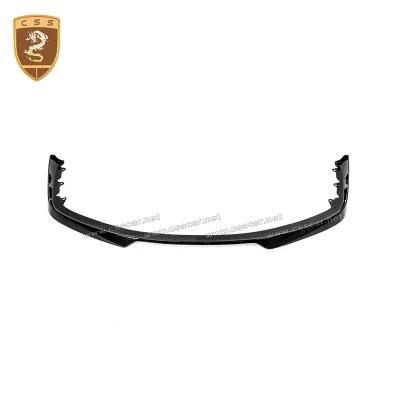 Css Style Car Modification Parts High Glossy Carbon Fiber Front Lip for Ferrari 458
