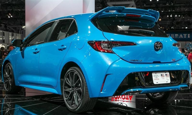 Czj for Corolla Hatctback 2019 2020 Car Rear Original Spoiler
