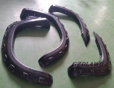 Car Accessory Matte Black ABS Fender Flares for Toyota Tacoma 05-14