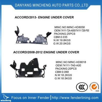 Inner Fender Rubber Liner 74101-Sna-A01 74151-Sna-A01 for Honda