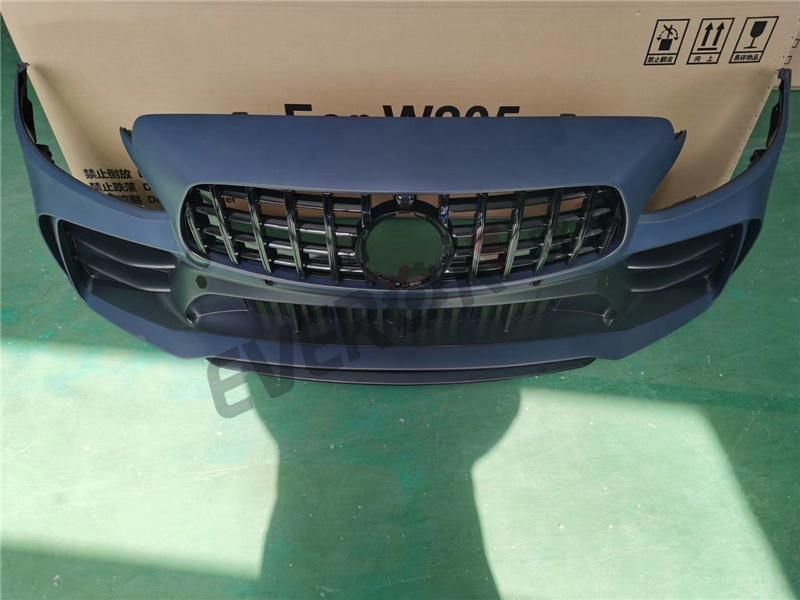 Amg Gtr Style Front Bumper Assy with Grill Body Kits for Mercedes Amg W205 2014-2021