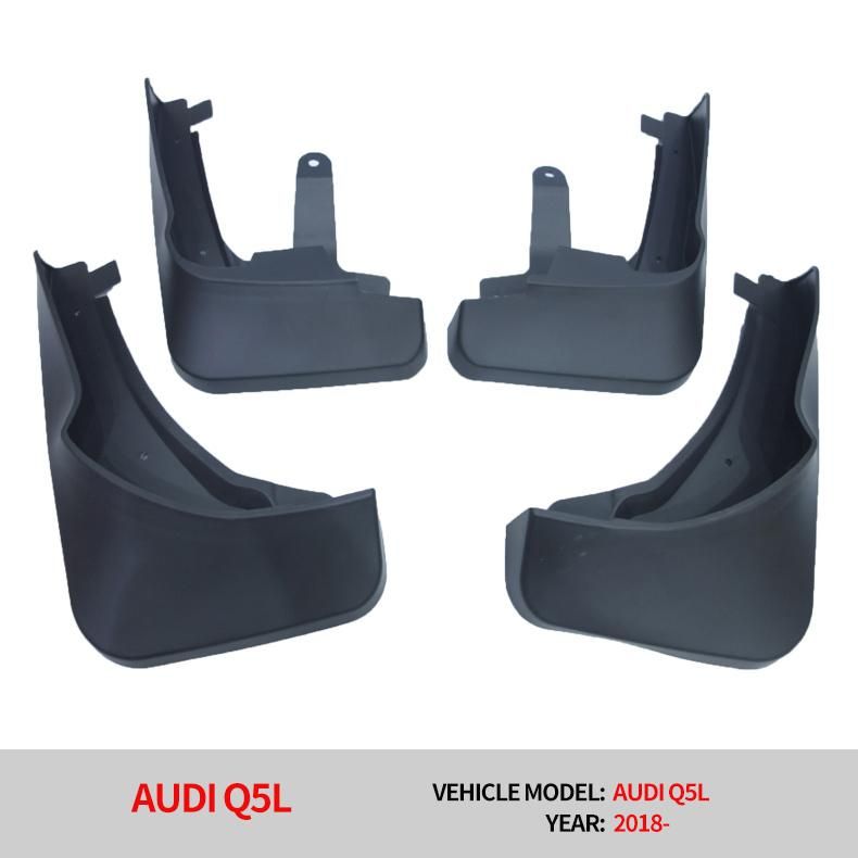 High Quality Fashion Design Splash Guard Mud Flaps Mudguards Car Accessories for Audi Q5 Sport Version with Wheel Lip Flare 2015 2016 2017 2018 Fender