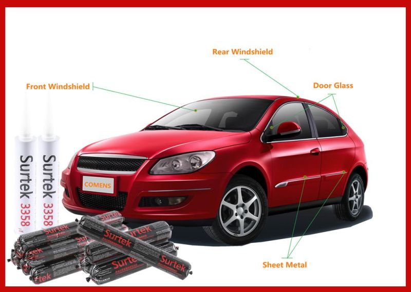 Fast Curing Polyurethane Sealant for Vehicle Glass Bonding