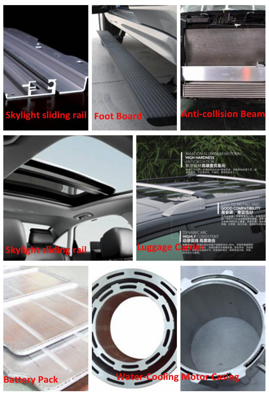 6061 Aluminum Extrusion CNC Machined Aluminium Auto Parts