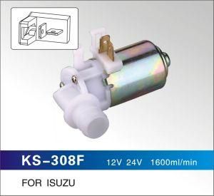 12V 24V 1600ml/Min Windshield Washer Pump for Isuzu