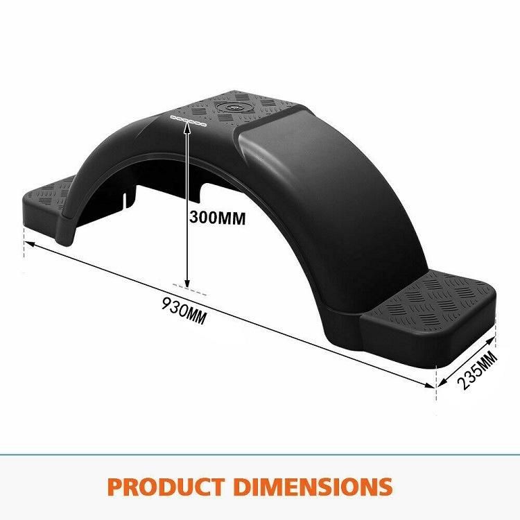 12/13/14/15inch Single Wheel Box Boat Trailer Plastic Fender Mudguards
