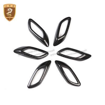 Car Styling Carbon Fiber Fender Vents Side Air Vents for Maserati Levante 2016 2017 2018