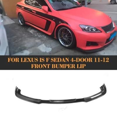 Carbon Fiber Front Bumper Lip for Lexus Is F Sedan 4-Door 11-12 (Fits: IS-F)