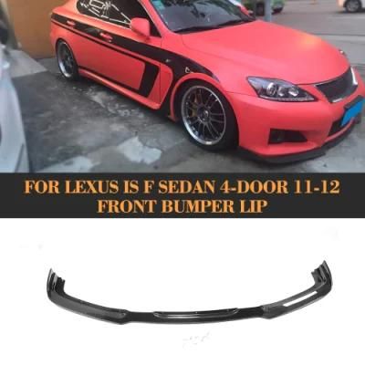 Carbon Fiber Front Bumper Lip for Lexus Is F Sedan 4-Door 11-12 (Fits: IS-F)