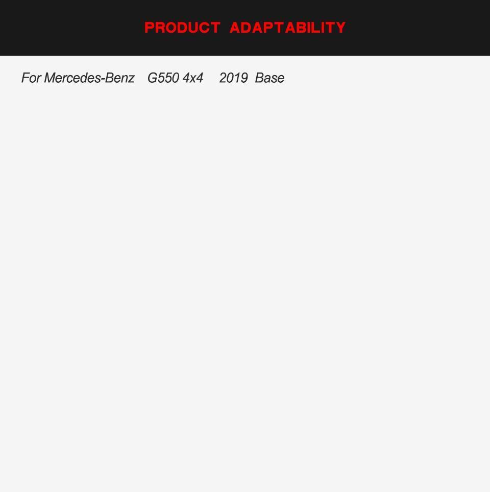 Carbon Fiber Hood Fender Vents for Mercedes-Benz G-Class Amg 2019