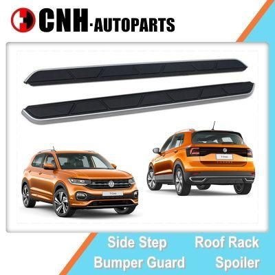 Auto Accessory OE Running Boards for Volkswagen T-Cross 2019 2020 Aluminium Side Steps