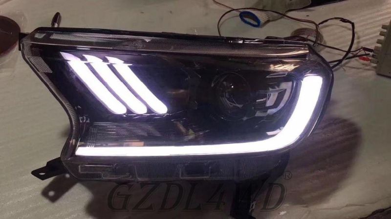 ABS Facelift Car Body Bumper Kits for Ranger T6 12 Upgrade T7 19 Raptor