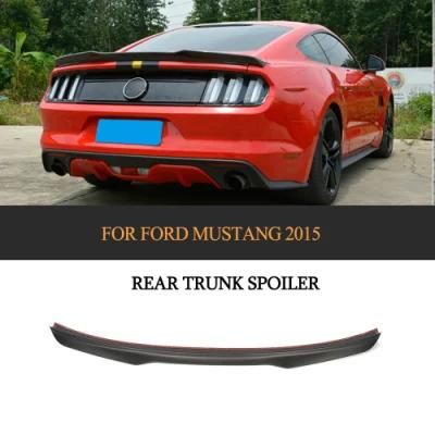 Carbon Fiber Rear Trunk Spoiler for Ford Mustang 2015