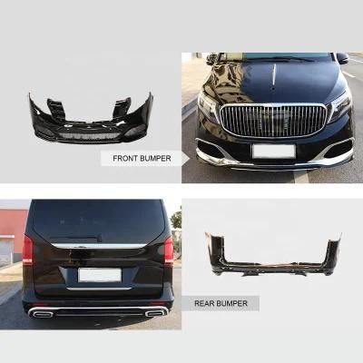 Automobile Parts Front and Rear Bumper with Grille for 2021 Mercedes-Benz V-Class Vito Viano Metris