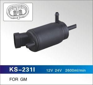 12V 24V 2600ml/Min Windshield Washer Pump for GM