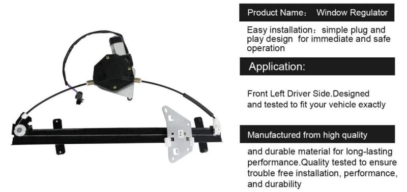 Universal Auto Car Power Electric Window Regulator 17801304 25714290 25737256 10393236 for Cadillac