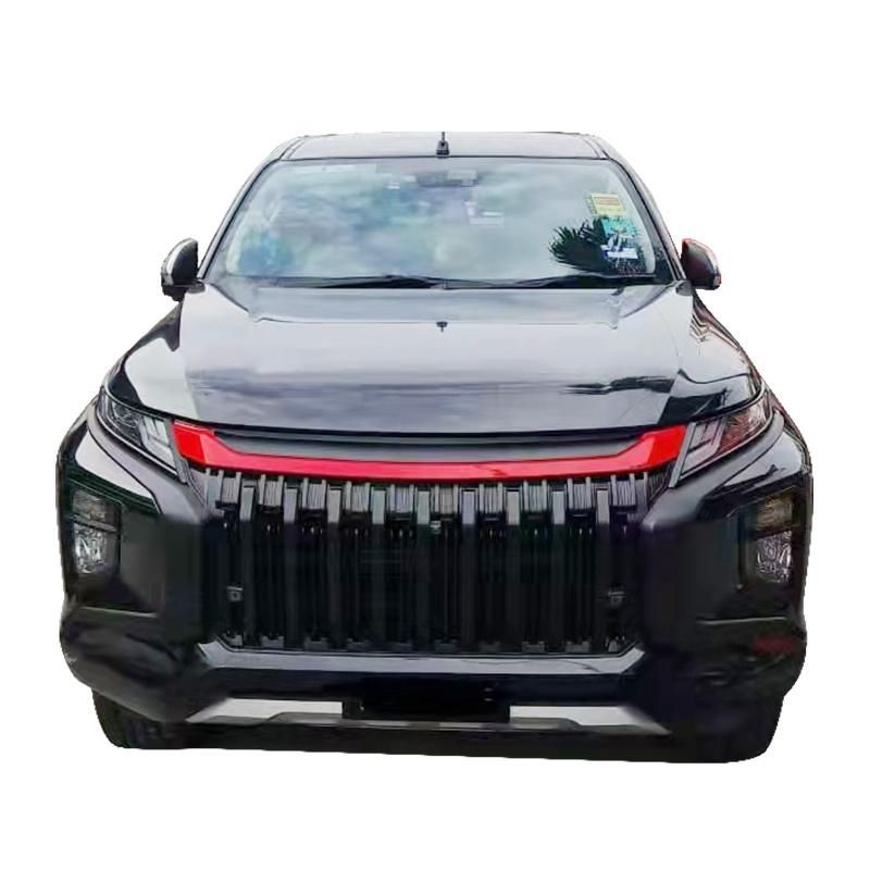 New Design 4X4 ABS Plastic Matte Black Car Front Grille for Mitsubishi Triton L200 2019 2020 2021