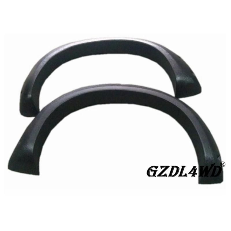 Aftermarket Matte Black Car Fender Flare for Toyota Hilux Vigo 2005-2011