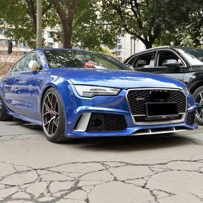 Car Accessory Front Bumper Car Body Kit for Audi A7 RS7 2016 2017 2018