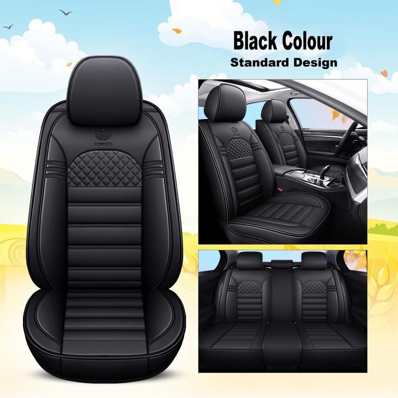 PVC Leather Full Set Universal Fit For Five Seats Vehicle