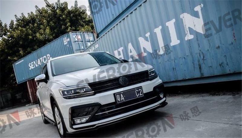 R-Line Style Front Bumper Assembly Body Kit for VW Tiguan L 2017-2020