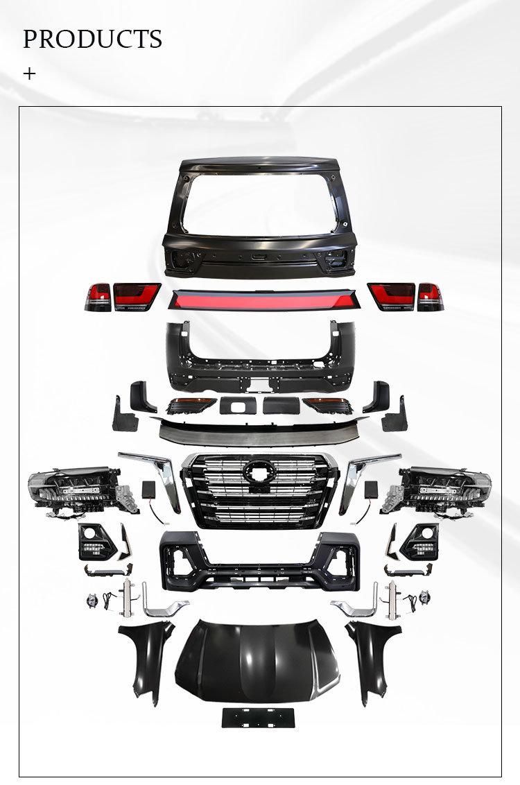 Hot Selling Gbt Volcano Edition LC Upgrade Body Kit Facelift for Toyota Land Cruiser LC200 2008-2020 Car Modification Parts