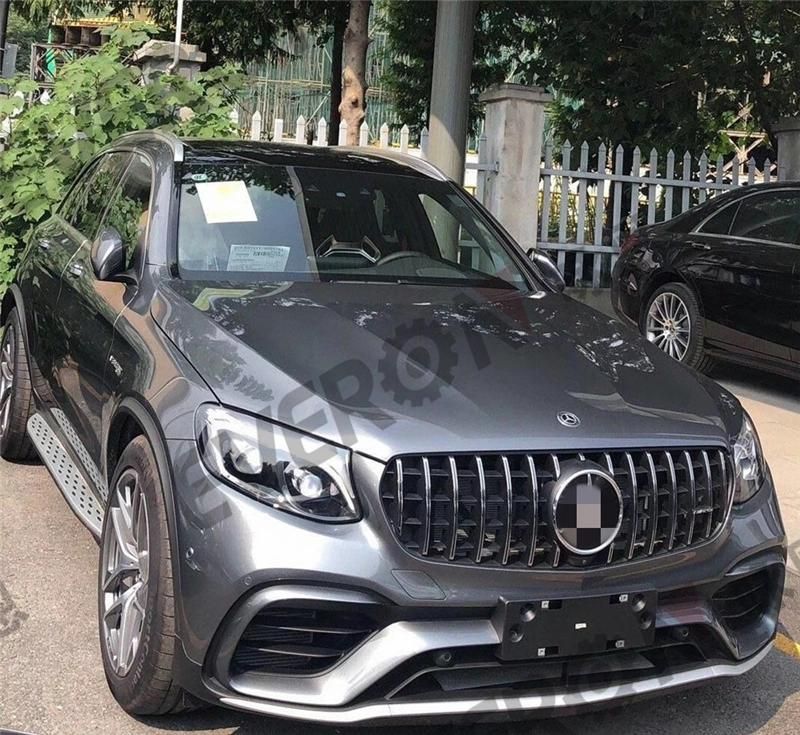 Gt Style Front Bumper Racing Grill for Mercedes Benz Glc Class X253 2016-2019