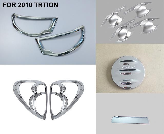 Wholesale 3m Protection ABS Black Chrome Full Combo Kit for 2010-2019 Triton Strada L200