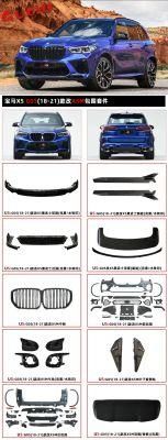 2019 X5 G05 M Sport Body Kit Carbon Fiber Front Bumper Lip Splitter Side Skirts Spoiler Diffuser Set for BMW X5 G05