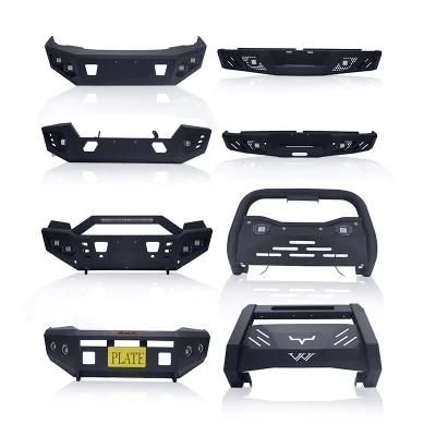 Pickup Steel Car Bull Bar Front Bumper for Toyota Hilux Vigo Revo Fortuner Tacoma Fj Cruiser Tundra Mitsubishi L200 D-Max