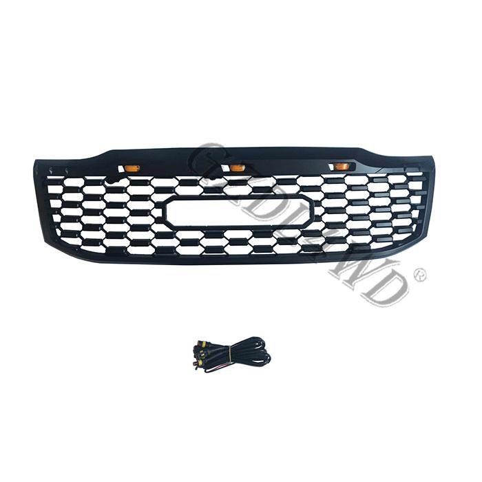 with LED Light Middle Grill for Toyota Hilux Vigo 2012