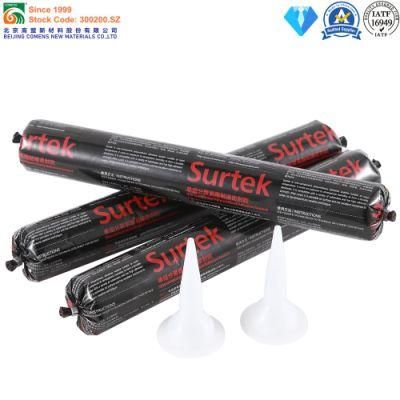 Multipurpose Solvent Free Ms (Silane Modified) Adhesive Sealant for Vehicle Glass and Body Structural Bonding (Surtek 3969)
