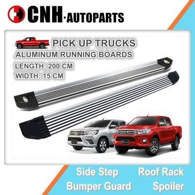 Auto Accessory Universal Running Boards for Pick up Truck Toyota Hilux Revo Aluminum Side Steps