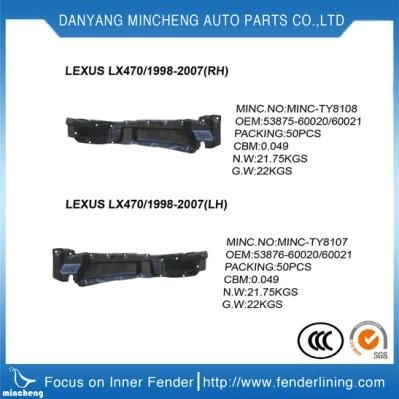 74101-TF0-000 Wholesale Good Prices for Plastic Inner Fender Liner