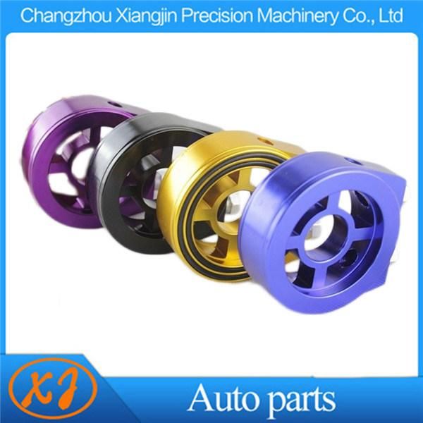 An8 Universal Oil Filter Cooler Sandwich Plate Relocation Kit