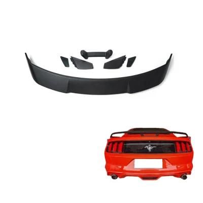 Ford Mustang 2015 2016 2017 2018 2019 2020 2021 Auto Body Parts Rear Spoiler with Diffuser Splitter