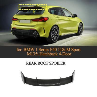 Carbon Fiber F40 Rear Roof Spoiler for BMW 1 Series 118I M Sport M135I Hatchback 4-Door 2020-2022