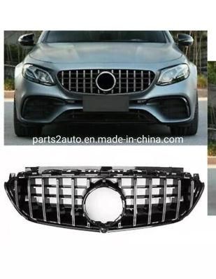for Mercedes Benz W213 E63s Amg Facelift Radiator Grille 2016+, Complete Black