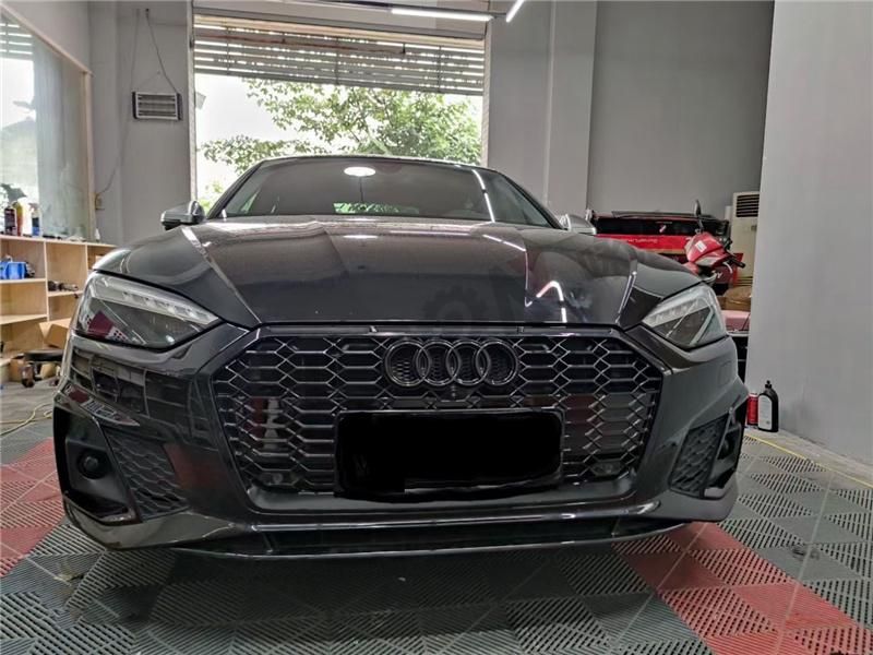 Front Bumper Grille for 2021 Audi A5 Upgrade RS5 Style radiator Grill