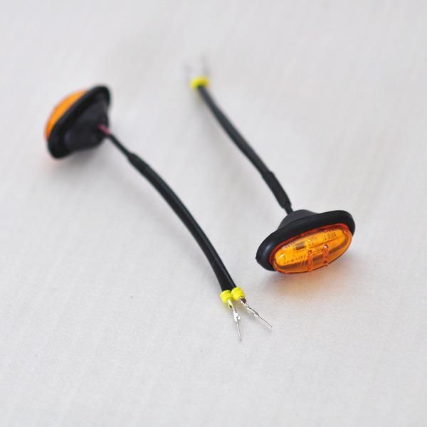 for Ford F150 for Raptor 4PCS LED Dual Fender Lamp Bed Fender Side Marker Light Compatible with Ford F-150