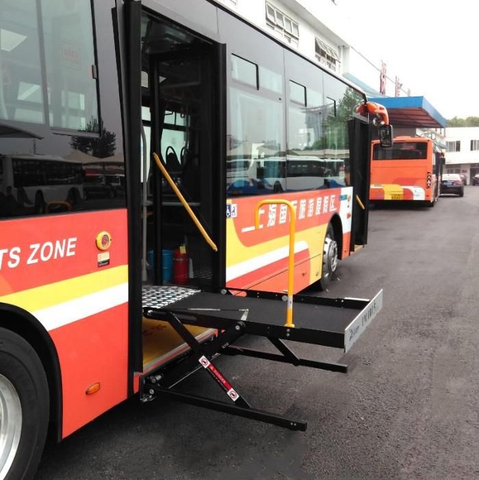 CE and Emark Certified Uvl Handicappedwheelchair Lift for Pubilc Bus Loading 300kg