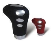 Black/Red Plastic Car Shift Knob