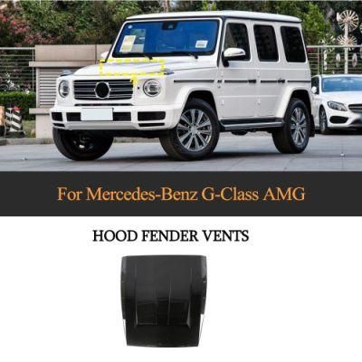 Carbon Fiber Hood Fender Vents for Mercedes-Benz G-Class Amg 2019